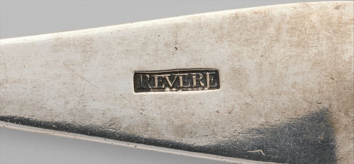 Table Spoon, Paul Revere Jr. (American, Boston, Massachusetts 1734–1818 Boston, Massachusetts), Silver, American