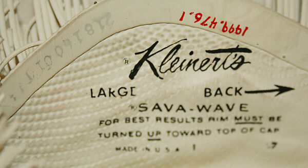 Bathing cap, Kleinert's (American), rubber, cotton, American