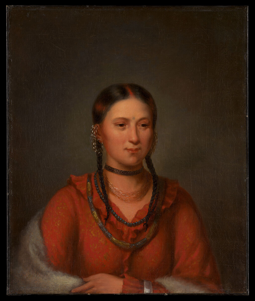 Hayne Hudjihini, Eagle of Delight, Henry Inman (American, Utica, New York 1801–1846 New York), Oil on canvas, American 