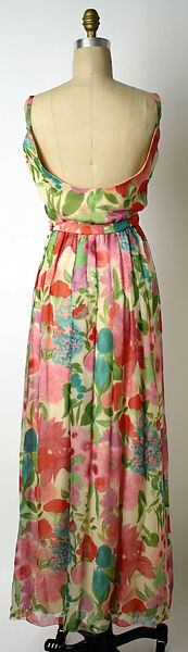 Evening dress, Mainbocher (French and American, founded 1930), silk, American