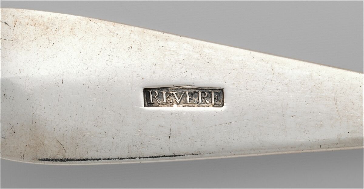 Table Spoon, Paul Revere Jr. (American, Boston, Massachusetts 1734–1818 Boston, Massachusetts), Silver, American