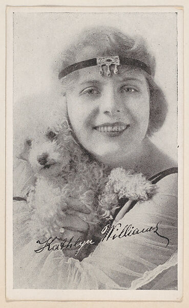 Kathlyn Williams from Kromo Gravure "Leading Moving Picture Stars" (W623), Kromo Gravure Photo Company, Detroit, Michigan, Commercial photolithograph
