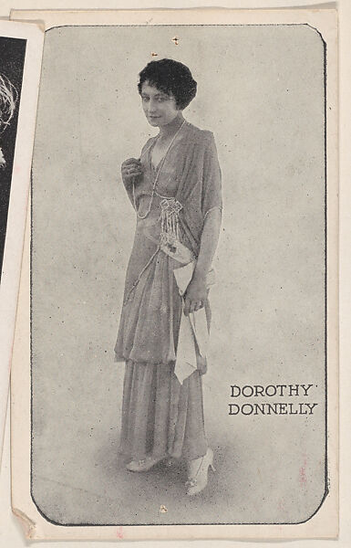 Dorothy Donnelly from Kromo Gravure "Leading Moving Picture Stars" (W623), Kromo Gravure Photo Company, Detroit, Michigan, Commercial photolithograph 