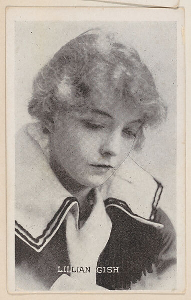 Lillian Gish from Kromo Gravure "Leading Moving Picture Stars" (W623), Kromo Gravure Photo Company, Detroit, Michigan, Commercial photolithograph 