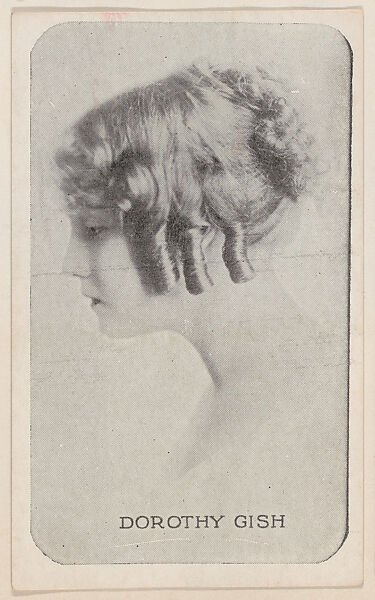 Dorothy Gish from Kromo Gravure "Leading Moving Picture Stars" (W623), Kromo Gravure Photo Company, Detroit, Michigan, Commercial photolithograph 