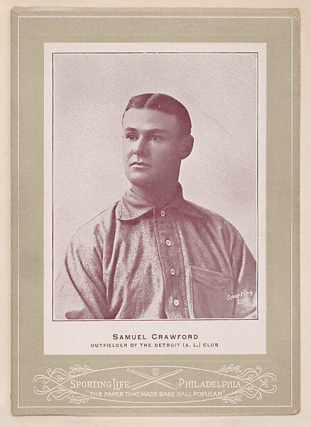Samuel Crawford from Sporting Life Cabinets (W600), Sporting Life, Commercial photolithograph 