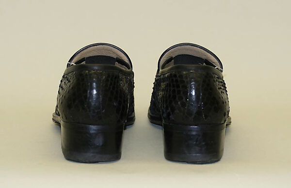 Suit, Gucci (Italian, founded 1921), (a–c) cotton; (d,e) reptile skin, Italian