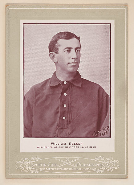 William Keeler from Sporting Life Cabinets (W600), Sporting Life, Commercial photolithograph 