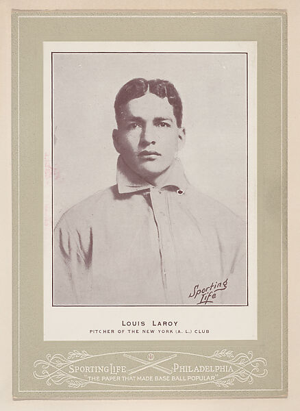Louis Laroy from Sporting Life Cabinets (W600), Sporting Life, Commercial photolithograph 