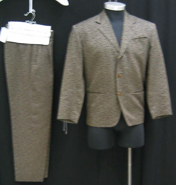 Suit, Jean Paul Gaultier (French, born 1952), cotton, wool, French