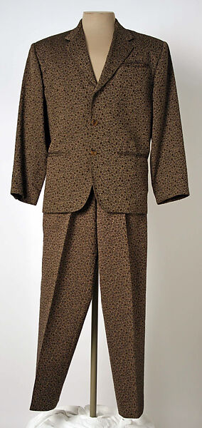 Suit, Jean Paul Gaultier (French, born 1952), cotton, wool, French 