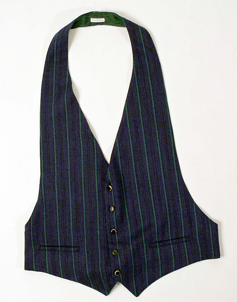 Ensemble, Jean Paul Gaultier (French, born 1952), (a–c) wool; (d) rayon; (e) wool; (f) silk, French