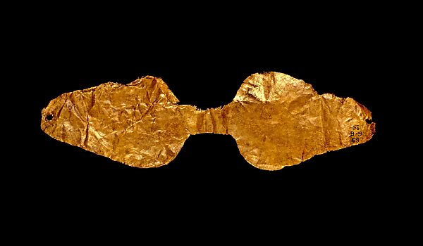 Eye cover, Gold