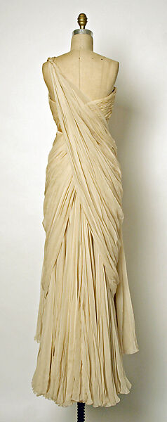 Evening dress, Jean Dessès (French (born Egypt), Alexandria 1904–1970 Athens), silk, French