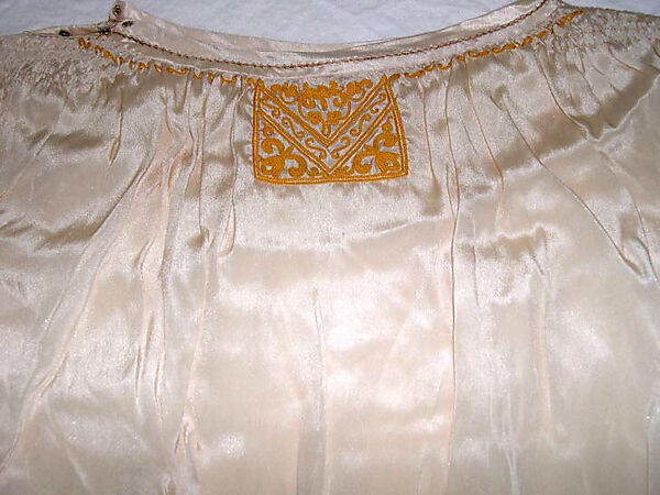 Dress, silk, French