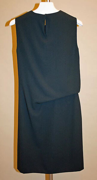 Dress, Calvin Klein, Inc. (American, founded 1968), wool, American 