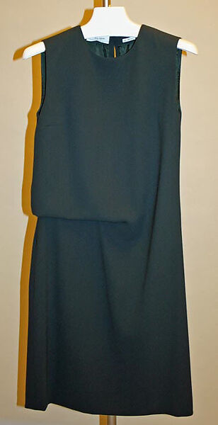 Dress, Calvin Klein, Inc. (American, founded 1968), wool, American