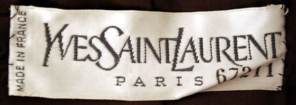 Ensemble, Yves Saint Laurent (French, founded 1961), suede, leather, French