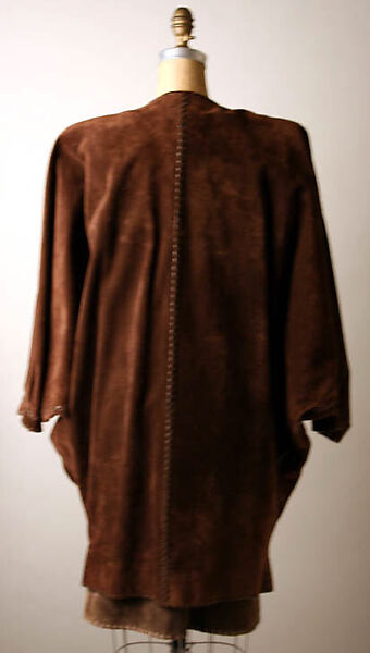 Ensemble, Yves Saint Laurent (French, founded 1961), suede, leather, French