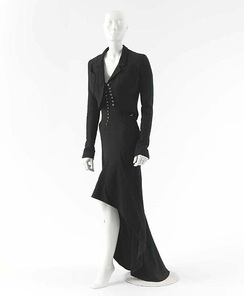 Evening ensemble, House of Chanel (French, founded 1910), wool, French 