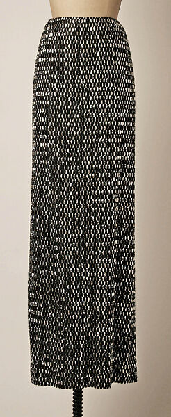 Evening ensemble, Geoffrey Beene (American, Haynesville, Louisiana 1927–2004 New York), wool, synthetic fiber, American