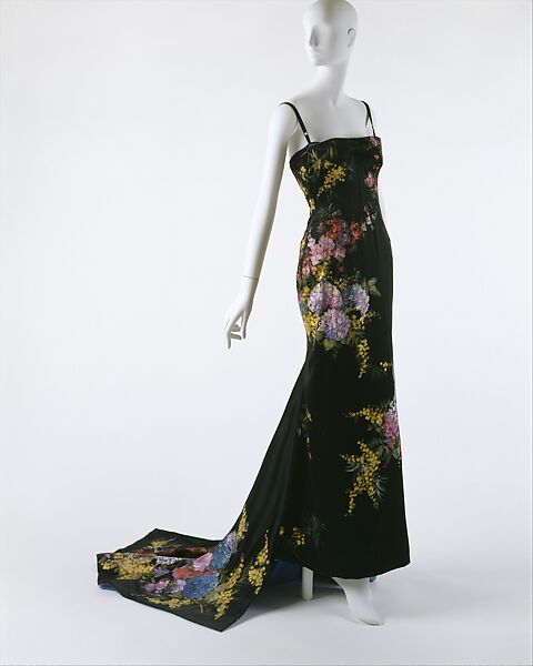 Evening dress, Dolce &amp; Gabbana (Italian, founded 1985), silk, Italian 