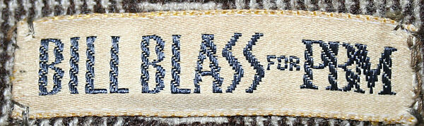 Suit, Bill Blass (American, Fort Wayne, Indiana 1922–2002 New Preston, Connecticut), wool blend, American