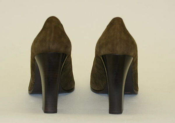 Ensemble, Calvin Klein, Inc. (American, founded 1968), (a–e) cashmere; (f, g) suede, American