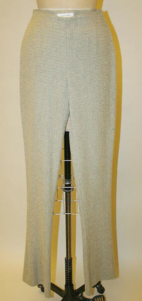 Ensemble, Calvin Klein, Inc. (American, founded 1968), (a–e) cashmere; (f, g) suede, American