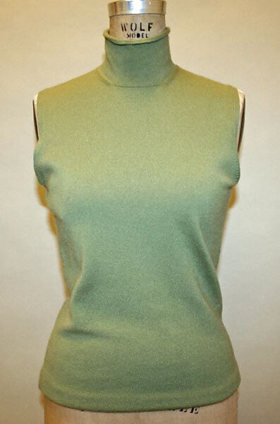 Ensemble, Calvin Klein, Inc. (American, founded 1968), (a–e) cashmere; (f, g) suede, American