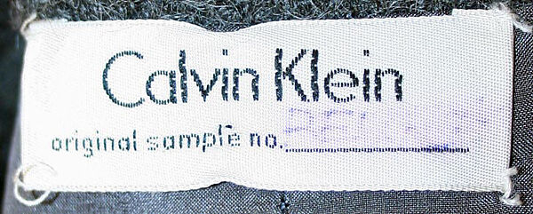 Ensemble, Calvin Klein, Inc. (American, founded 1968), (a-d) wool(e) wool, nylon, American