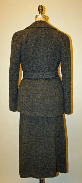 Ensemble, Calvin Klein, Inc. (American, founded 1968), (a-d) wool(e) wool, nylon, American