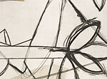 Where the Ceiling Meets the Floor, Dan Rizzie (American, born 1951), Etching and drypoint on chine collé