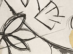 Where the Ceiling Meets the Floor, Dan Rizzie (American, born 1951), Etching and drypoint on chine collé