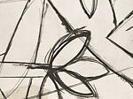 Where the Ceiling Meets the Floor, Dan Rizzie (American, born 1951), Etching and drypoint on chine collé