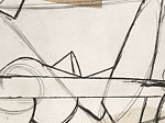 Where the Ceiling Meets the Floor, Dan Rizzie (American, born 1951), Etching and drypoint on chine collé