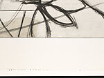 Where the Ceiling Meets the Floor, Dan Rizzie (American, born 1951), Etching and drypoint on chine collé
