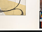 Where the Ceiling Meets the Floor, Dan Rizzie (American, born 1951), Etching and drypoint on chine collé