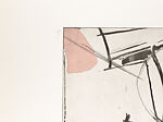 Where the Ceiling Meets the Floor, Dan Rizzie (American, born 1951), Etching and drypoint on chine collé