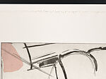 Where the Ceiling Meets the Floor, Dan Rizzie (American, born 1951), Etching and drypoint on chine collé
