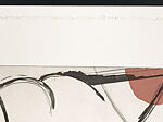 Where the Ceiling Meets the Floor, Dan Rizzie (American, born 1951), Etching and drypoint on chine collé
