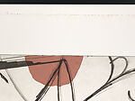 Where the Ceiling Meets the Floor, Dan Rizzie (American, born 1951), Etching and drypoint on chine collé