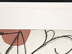 Where the Ceiling Meets the Floor, Dan Rizzie (American, born 1951), Etching and drypoint on chine collé