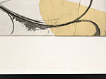 Where the Ceiling Meets the Floor, Dan Rizzie (American, born 1951), Etching and drypoint on chine collé