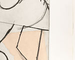 Where the Ceiling Meets the Floor, Dan Rizzie (American, born 1951), Etching and drypoint on chine collé