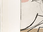 Where the Ceiling Meets the Floor, Dan Rizzie (American, born 1951), Etching and drypoint on chine collé