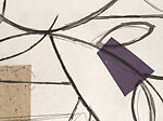 Where the Ceiling Meets the Floor, Dan Rizzie (American, born 1951), Etching and drypoint on chine collé