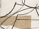 Where the Ceiling Meets the Floor, Dan Rizzie (American, born 1951), Etching and drypoint on chine collé