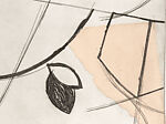 Where the Ceiling Meets the Floor, Dan Rizzie (American, born 1951), Etching and drypoint on chine collé