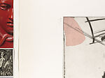 Where the Ceiling Meets the Floor, Dan Rizzie (American, born 1951), Etching and drypoint on chine collé